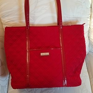 Vera Bradley "weekender" bag.